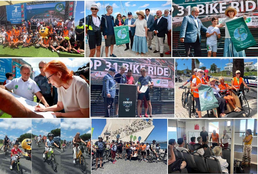 The ride crossing Portugal to the COP31 in Antalya !