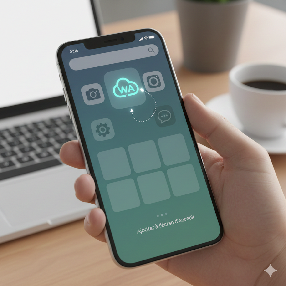 Comment ajouter une webapp sur son smartphone ;-)