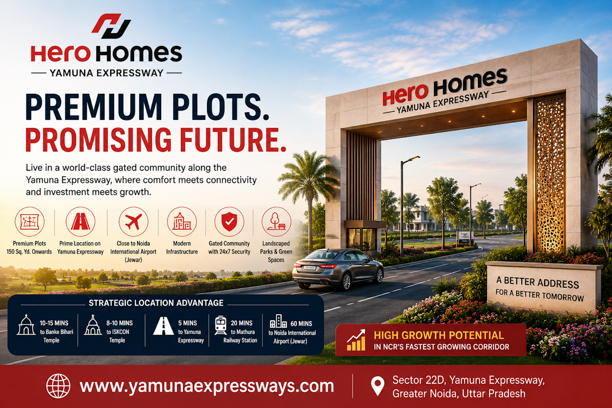 Hero Home Plots Yamuna Expressway
