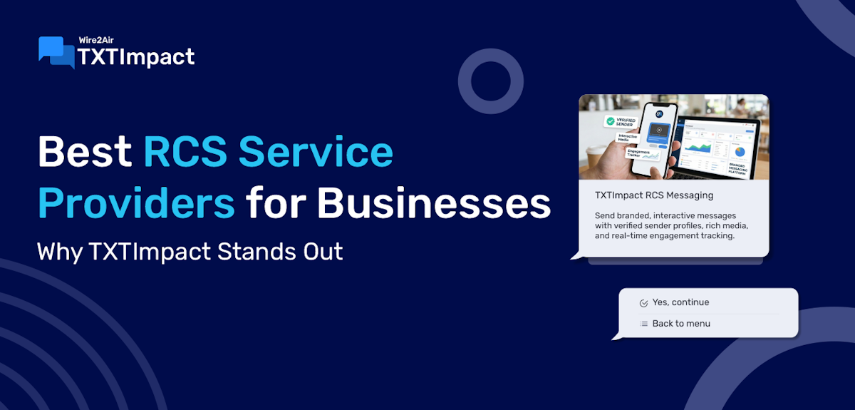 Top 7 RCS Service Providers for Businesses 2026 (Compared)