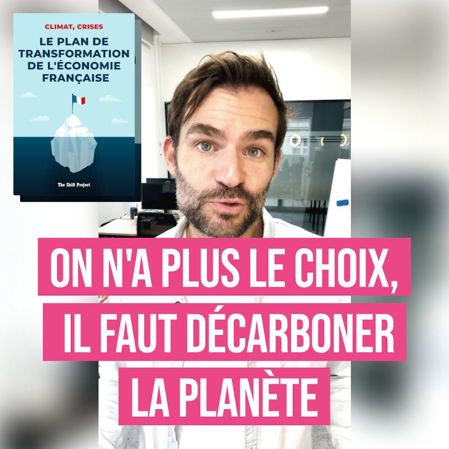 Climat, crises : Le plan de transformation de l'économie française