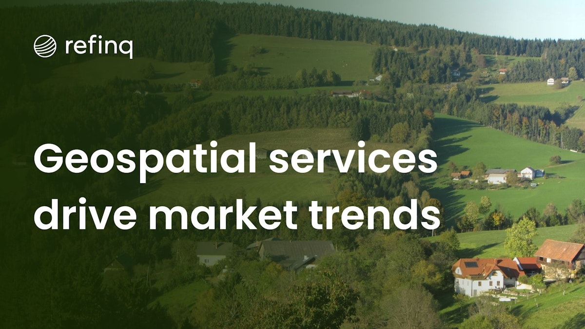 Infographic illustrating 2025 trends in the Geospatial as a Service market, highlighting key growth areas, technological advancements, and industry forecasts.