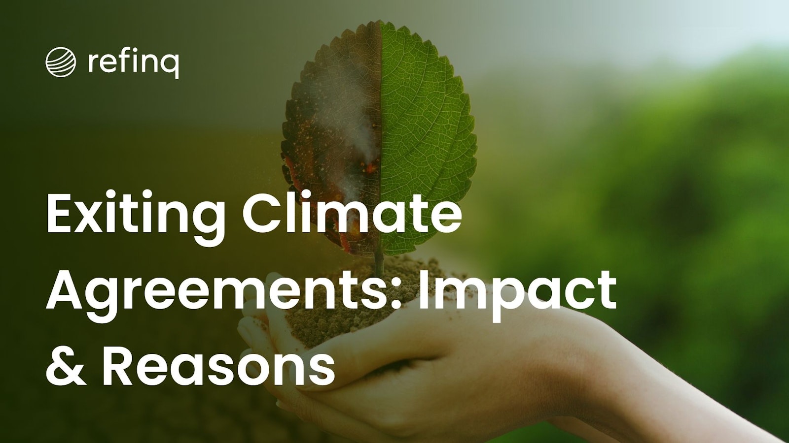 Exiting Climate Agreements: Impact & Reasons