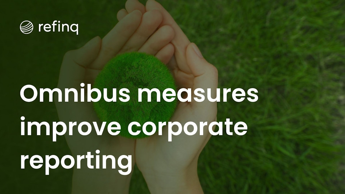 Impact of Omnibus Measures on Corporate Reporting
