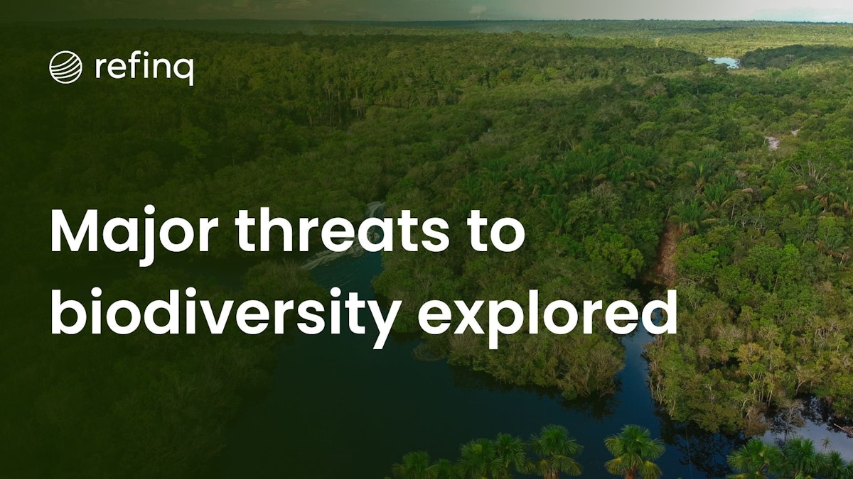 Major Threats to Biodiversity: Climate Change, Habitat Loss, Pollution, Overexploitation, Invasive Species