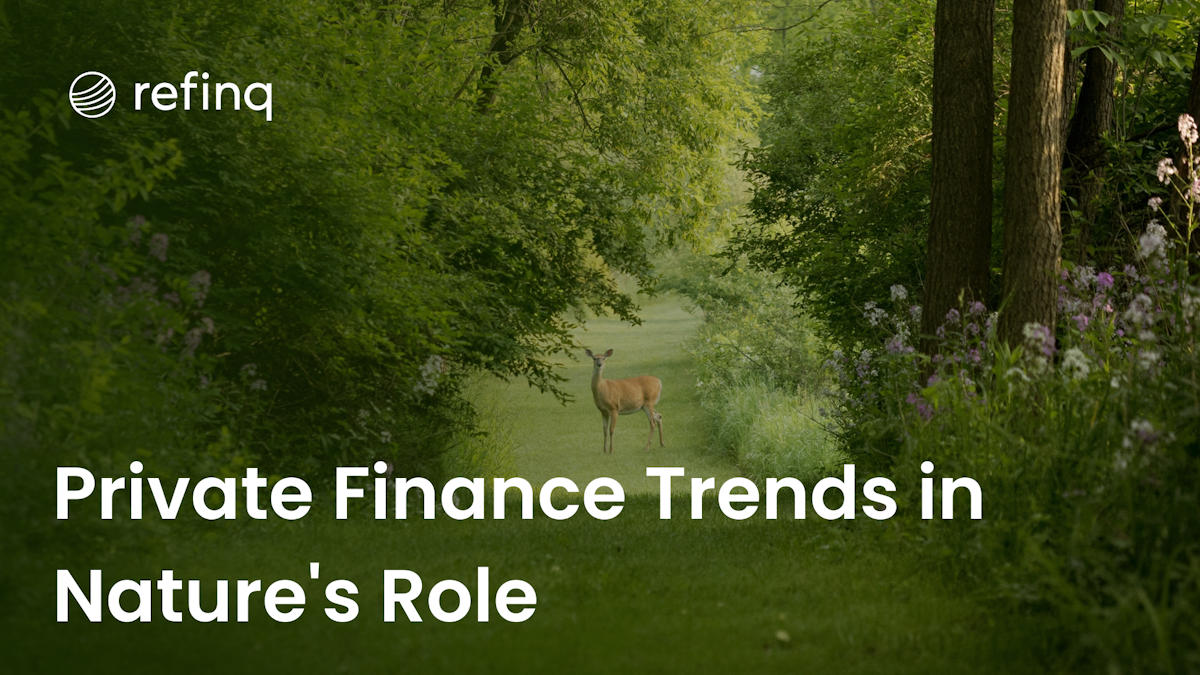 Private Finance Trends in Nature's Role