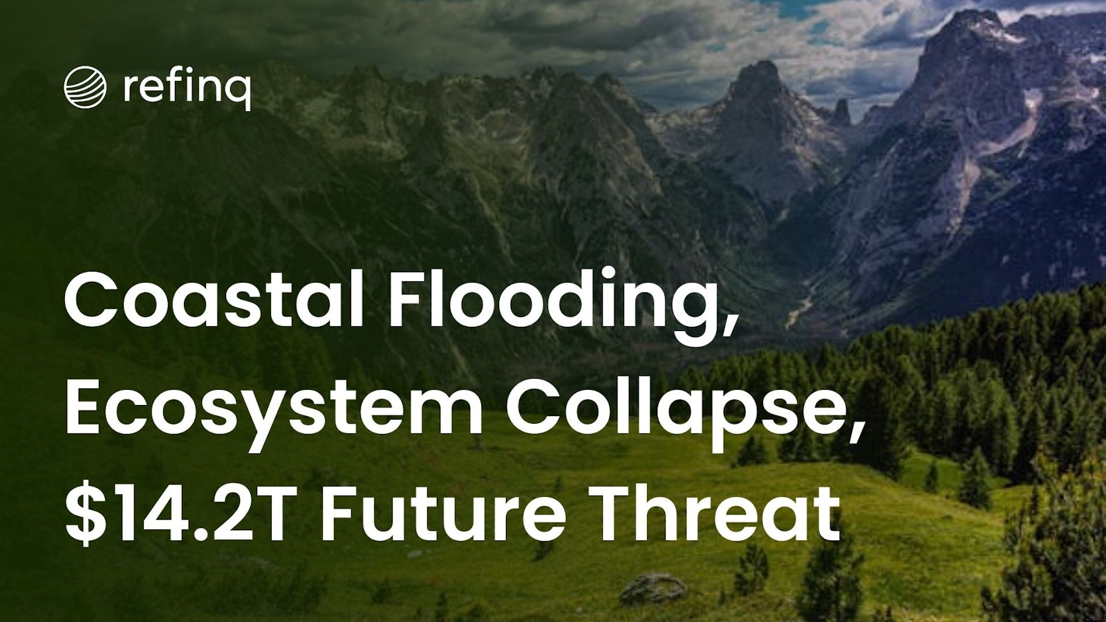 Coastal Flooding: A $14.2 Trillion Threat