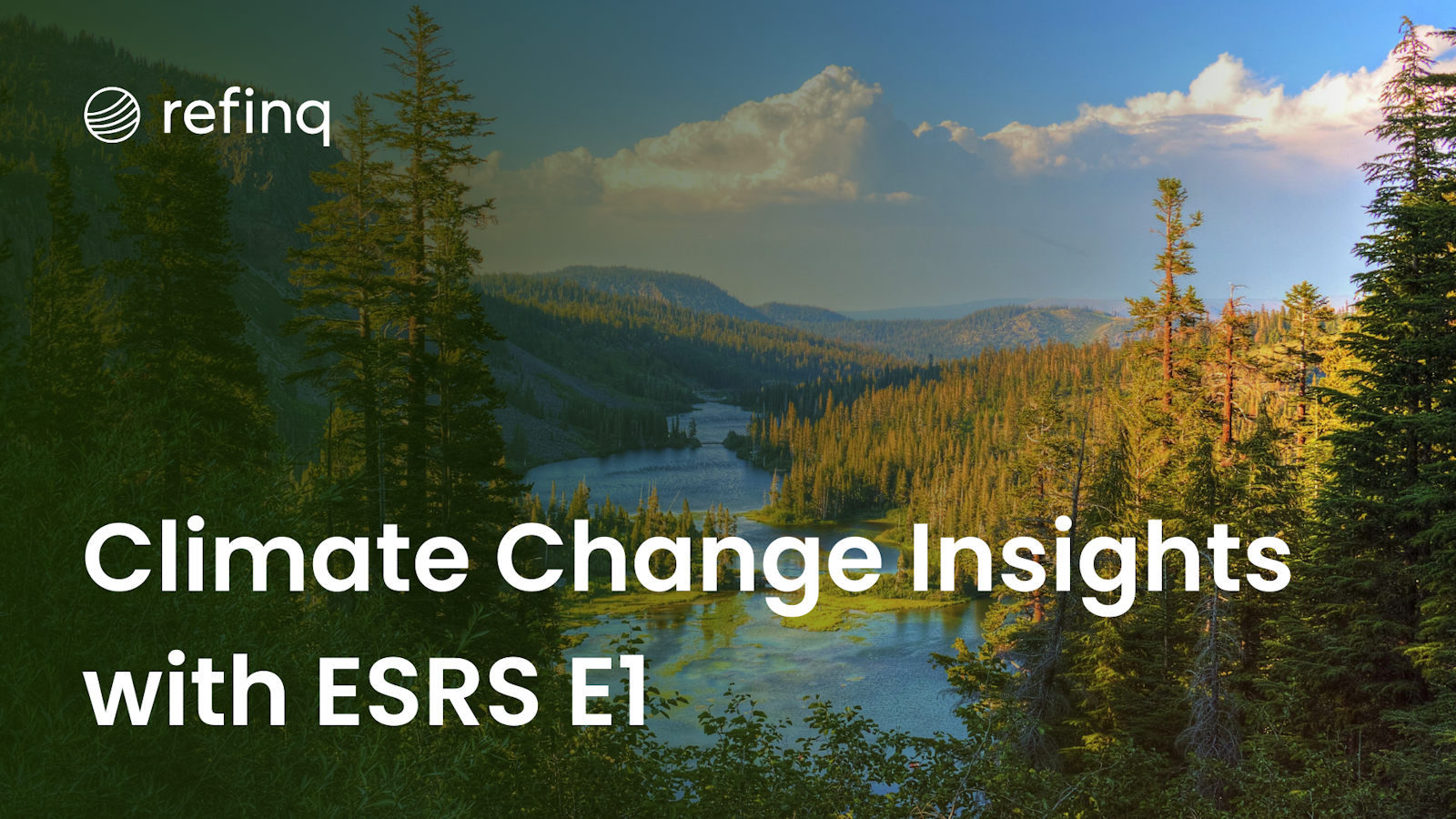 Climate Change Insights with ESRS E1