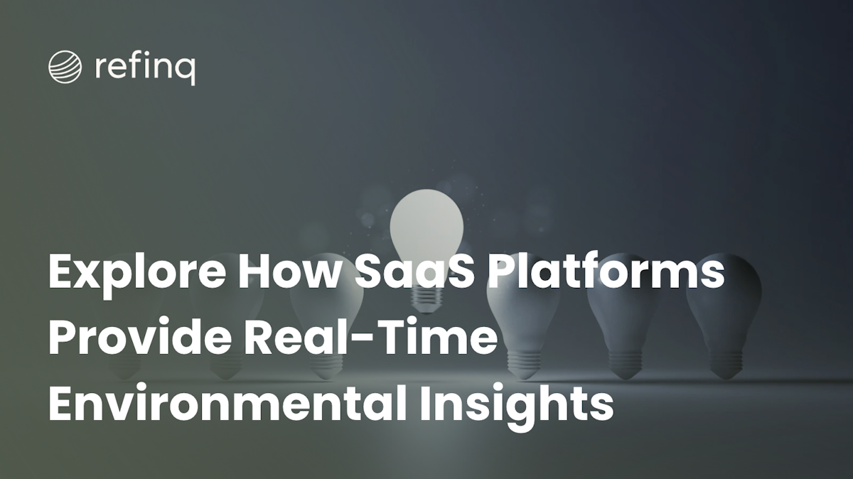 Dashboard of a SaaS platform displaying real-time environmental data including air quality, weather, and emissions analytics