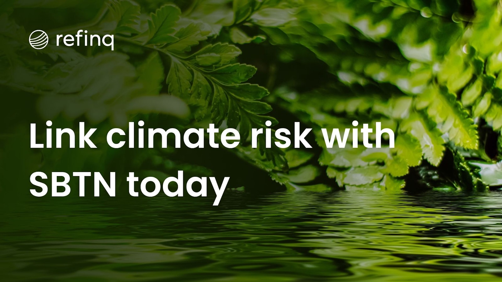 Aligning Climate Risk Strategies with Science-Based Targets Network (SBTN) Frameworks for Sustainable Development