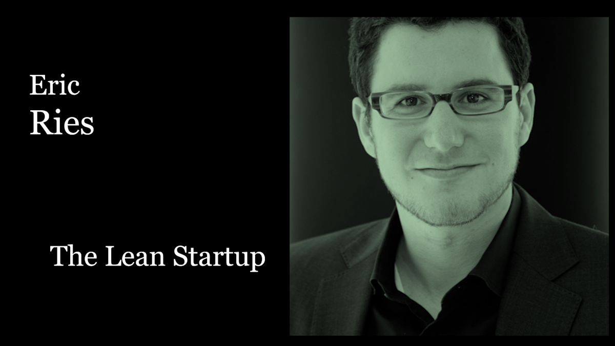 Eric Ries portrait — The Lean Startup — Foundations of Innovation series
