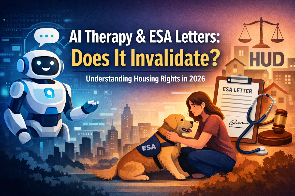 AI-Assisted Therapy: Does It Invalidate Your ESA Letter?