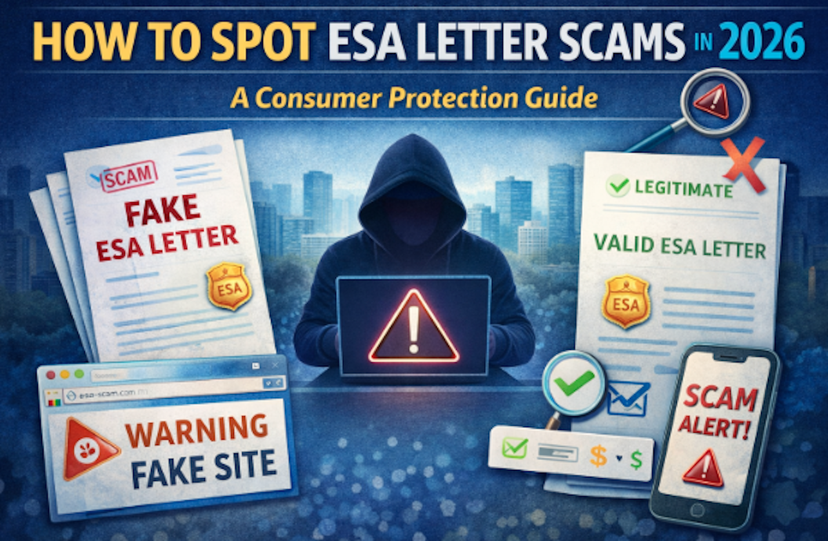 How to Spot ESA Letter Scams in 2026