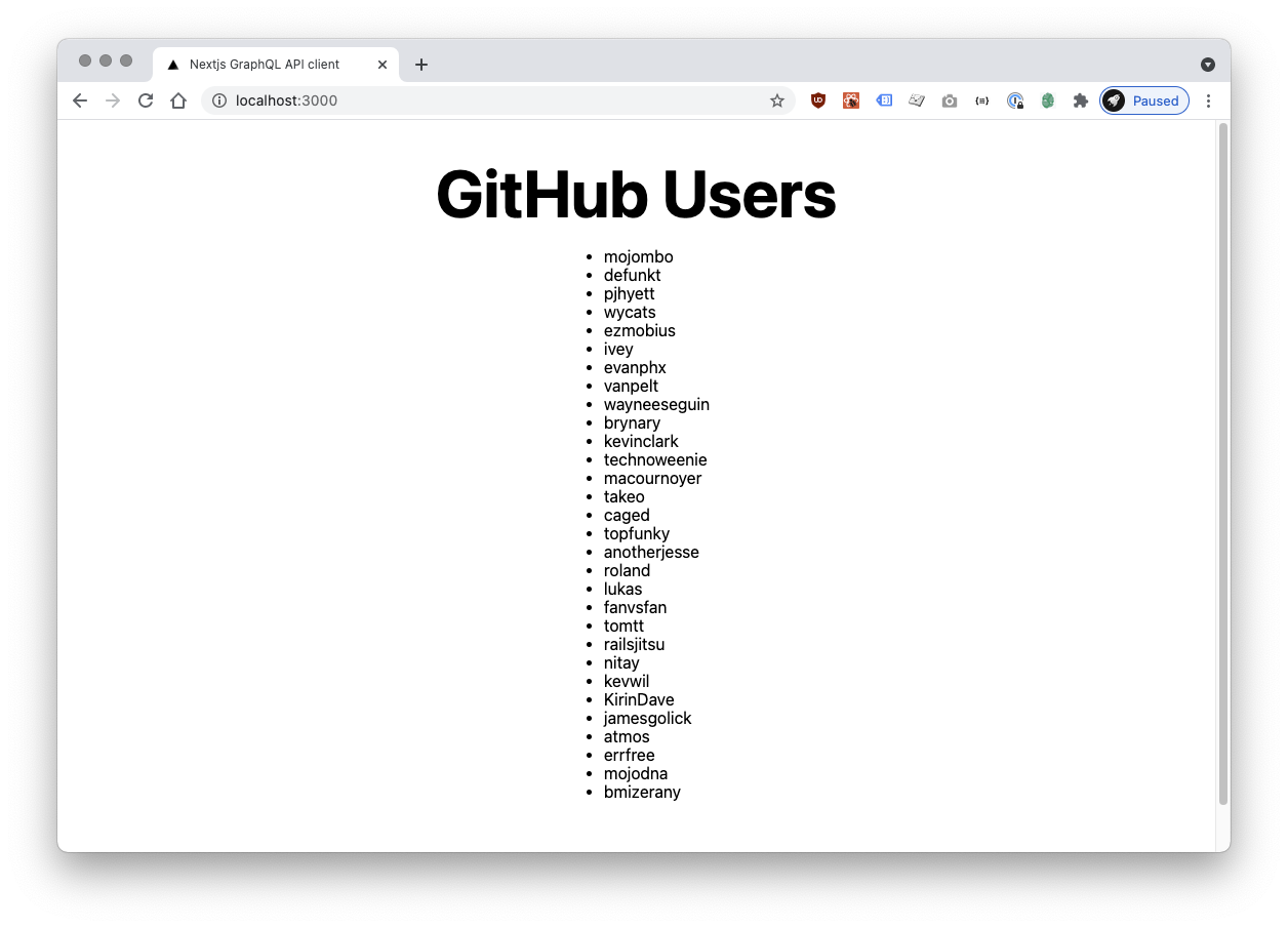 GitHub users