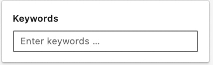 keyword filter sales navigator