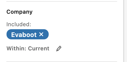 company filter
