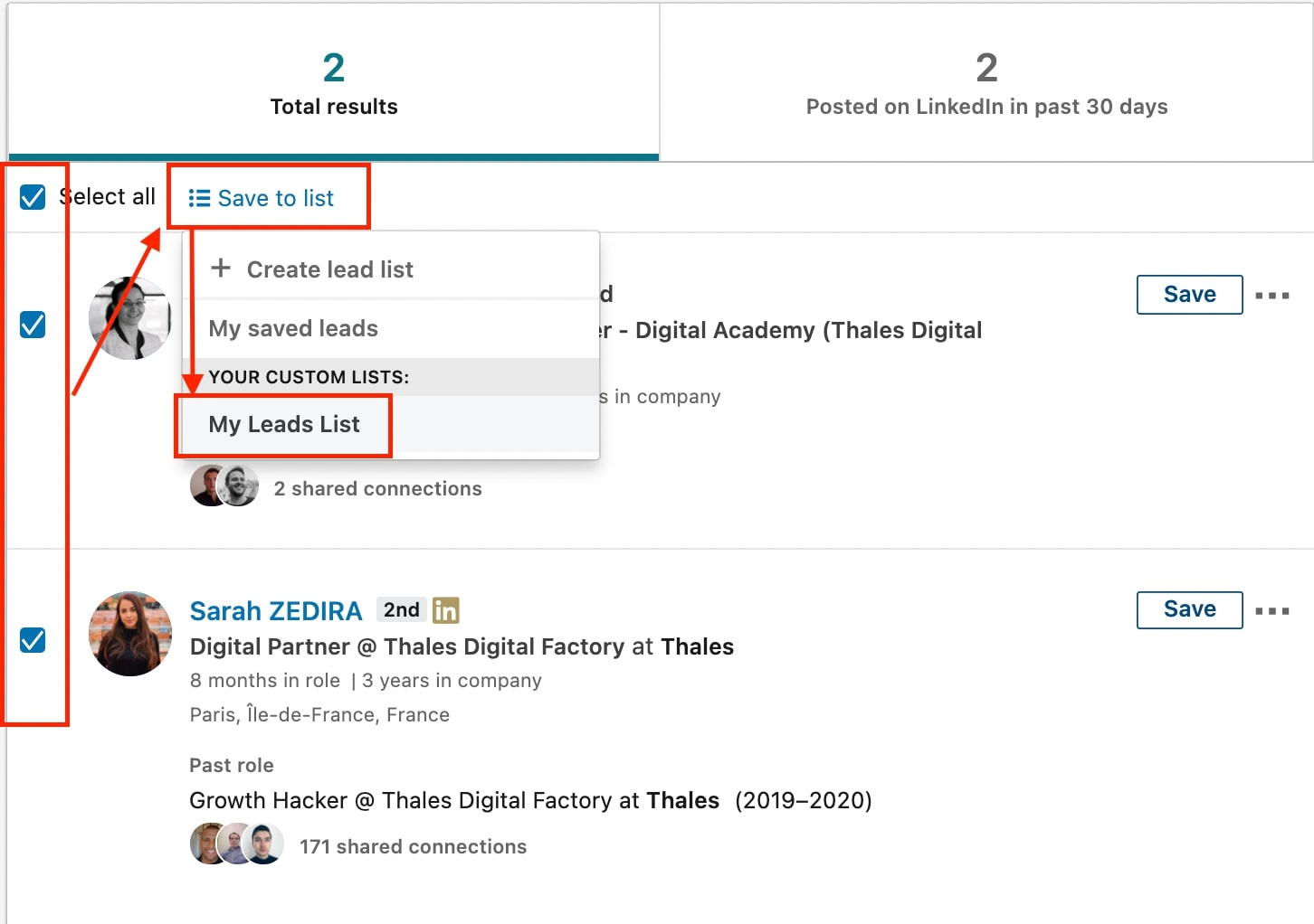 bulk add lead sales navigator list