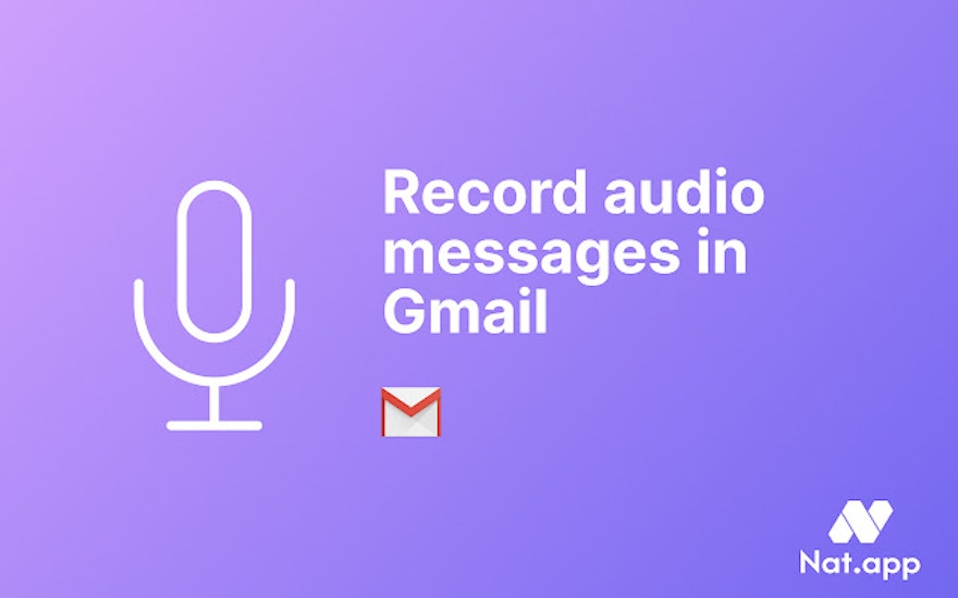 How to send voice emails in Gmail