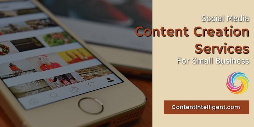 Social Media Content Creation Services For Small Business Banner ContentIntelligent