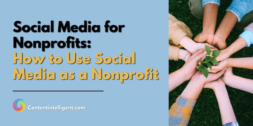 Social Media for Nonprofits Banner Contentintelligent