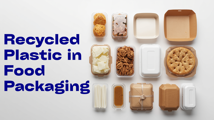 single use plastic packaging for food