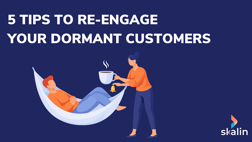 CSM re-engaging a dormant SaaS customer through personalised emails, phone calls and the contract signatory
