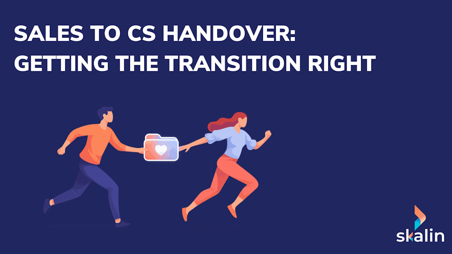 Sales to Customer Success handover meeting using the SPICED framework before customer onboarding