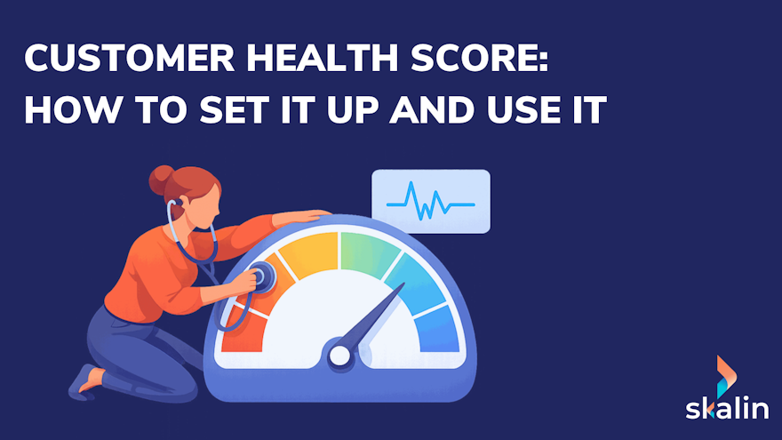 AI-based customer health score comparing accounts with their segment to detect churn earlier than business rules