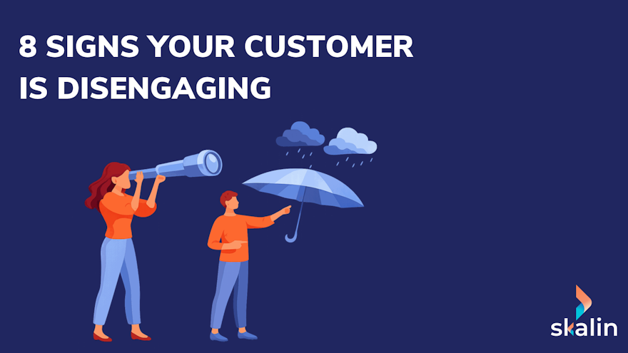 Weak signals of silent churn: falling usage, cancelled meetings and mechanical replies from a SaaS customer