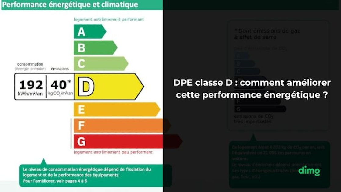 DPE classe D : comment améliorer cette performance énergétique