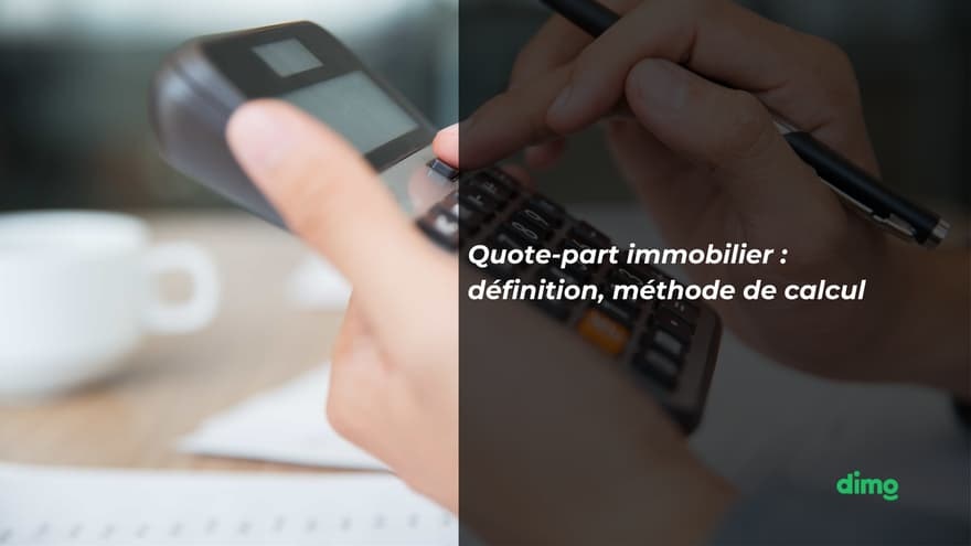quote part immobilier
