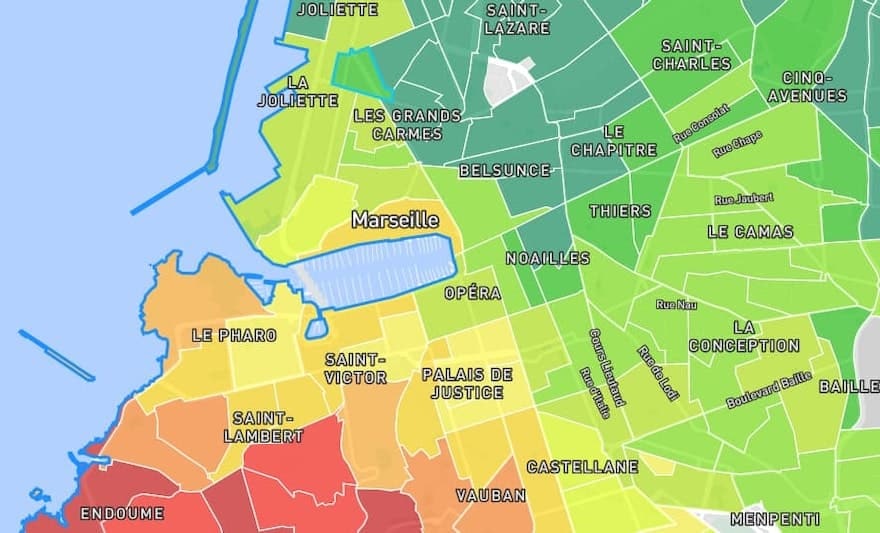 Prix m2 Marseille 2021 : 13000, marché immobilier, estimation