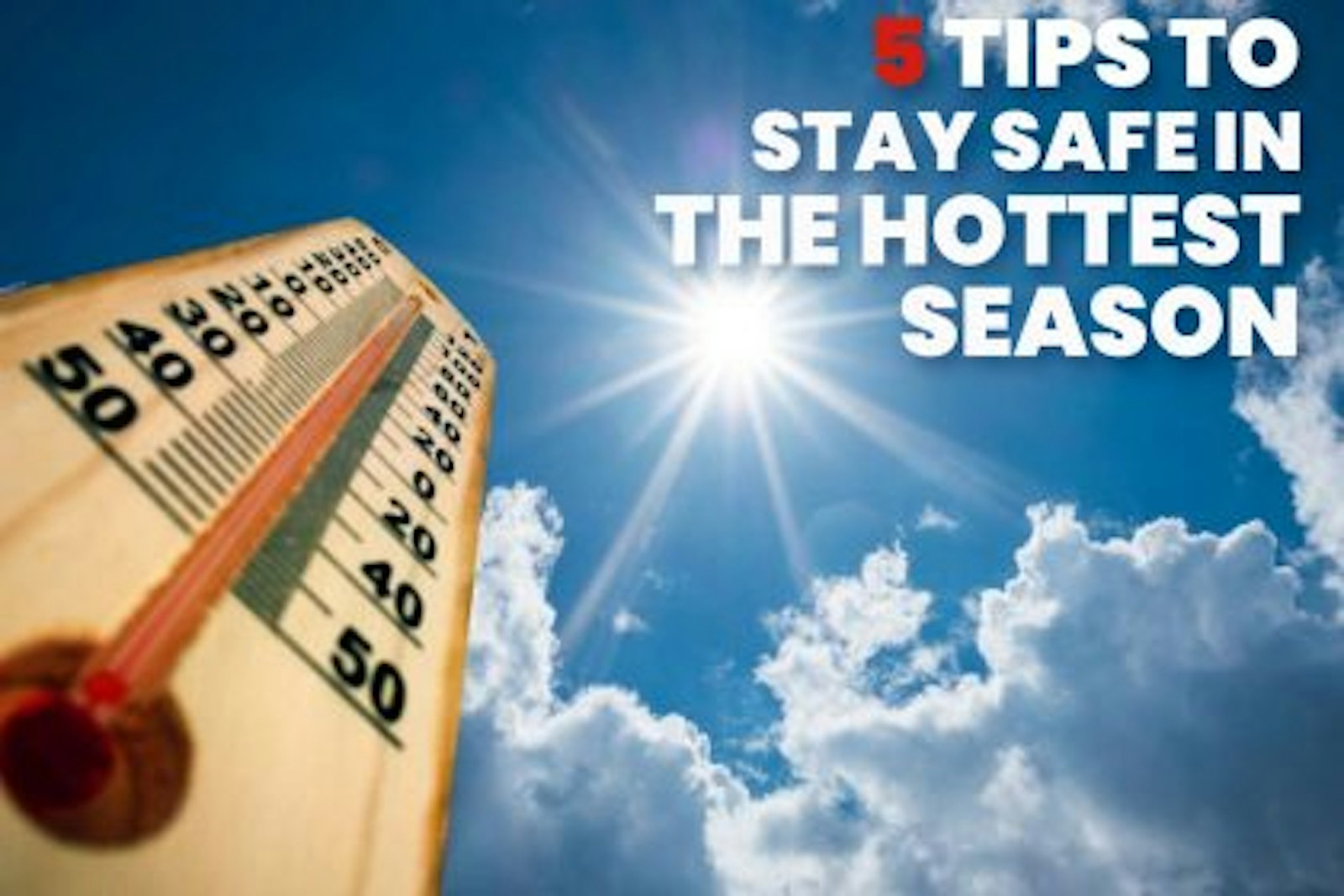Heat And The Older Adults – 5 Tips To Stay Safe In Hottest Season