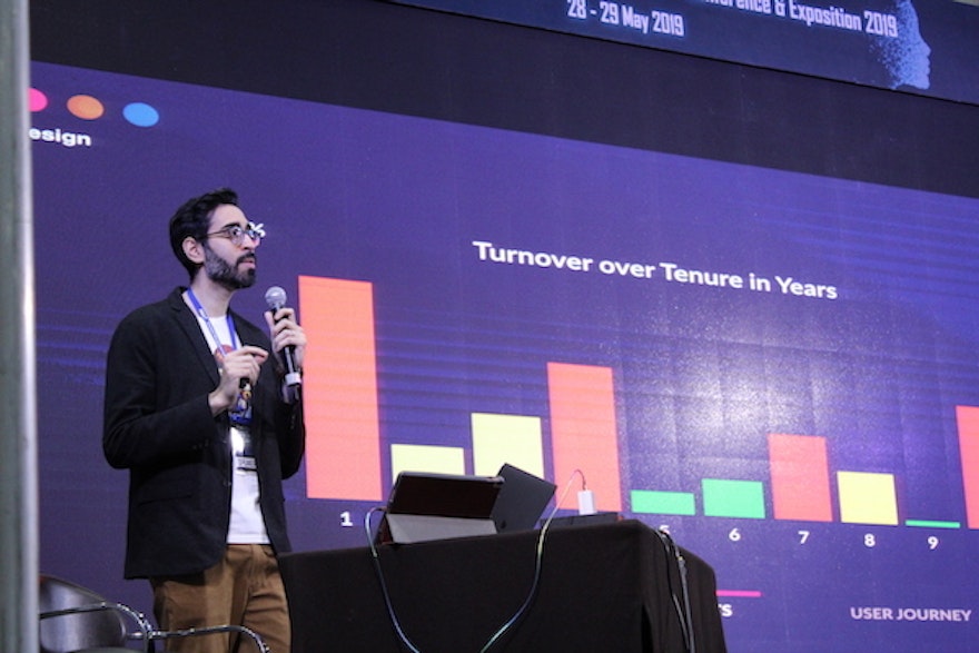 Tareef Jafferi at HR Tech 2019