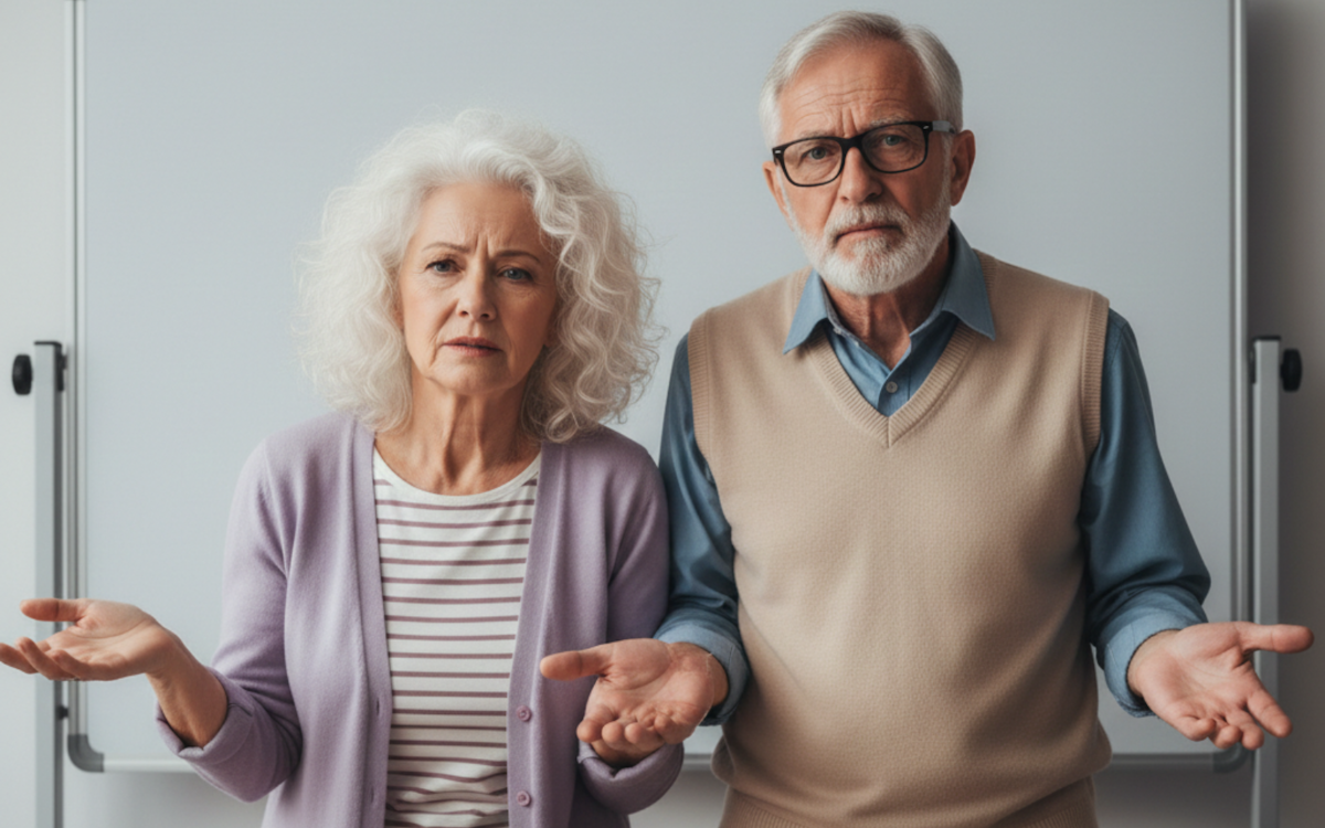 Senior Couple Confused Estate Planning