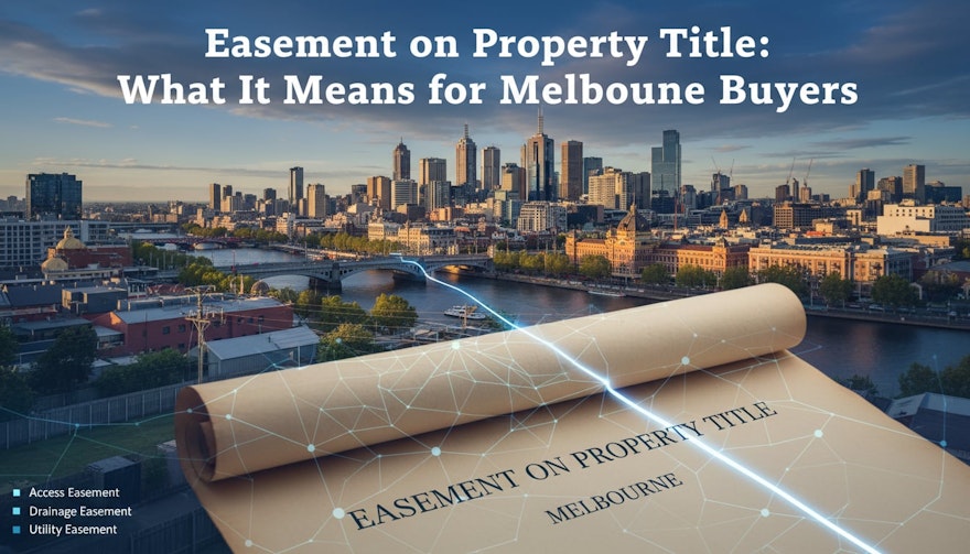 Easement on Property Title: What It Means for Melbourne Buyers