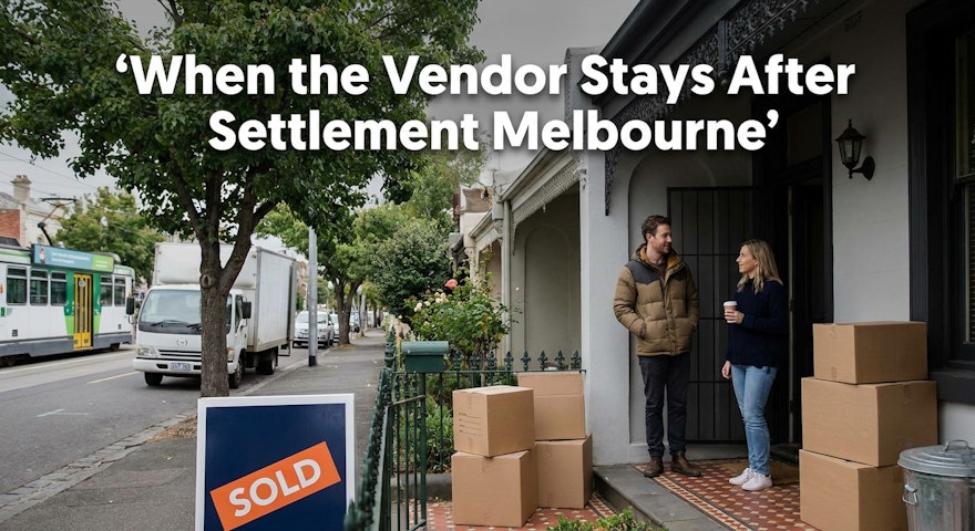 When the Vendor Stays After Settlement Melbourne