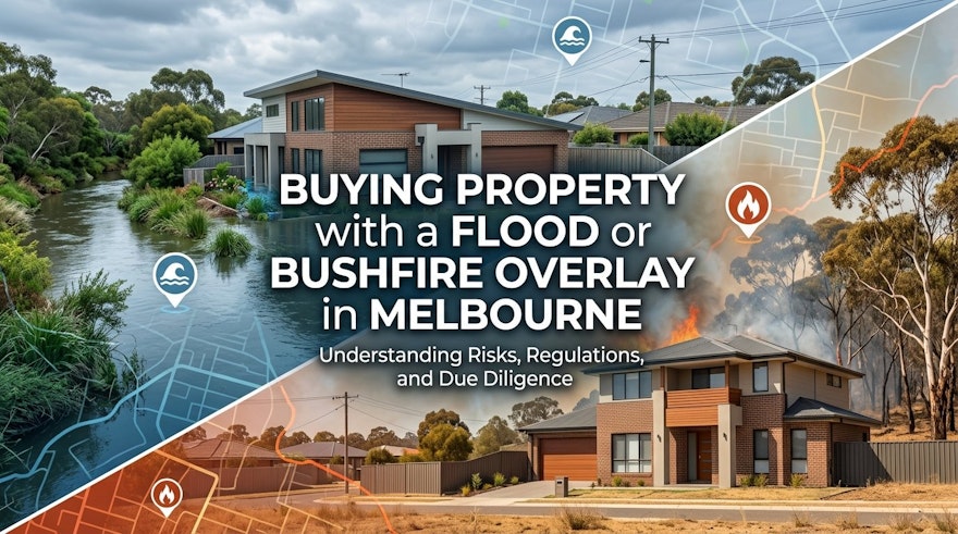 Buying Property with a Flood or Bushfire Overlay in Melbourne