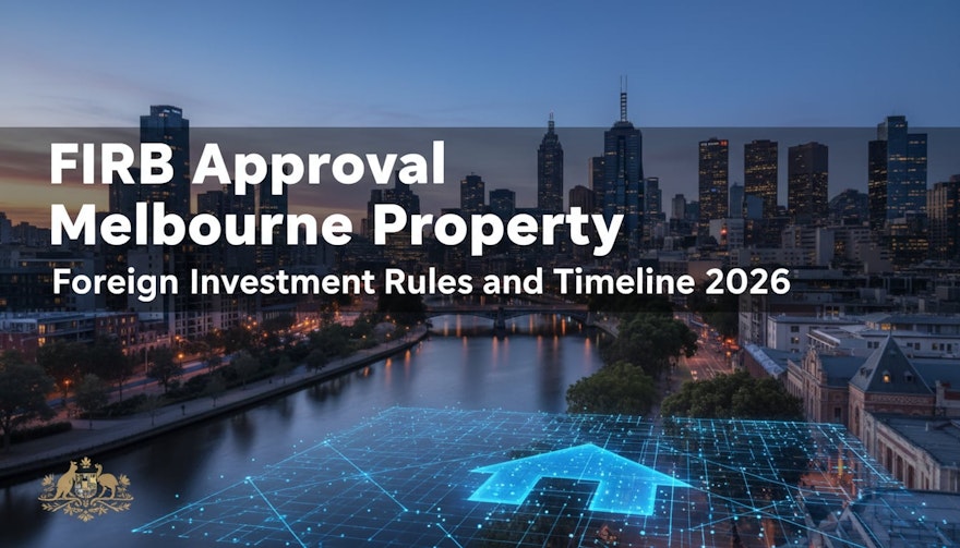 FIRB Approval Melbourne Property: Foreign Investment Rules and Timeline 2026