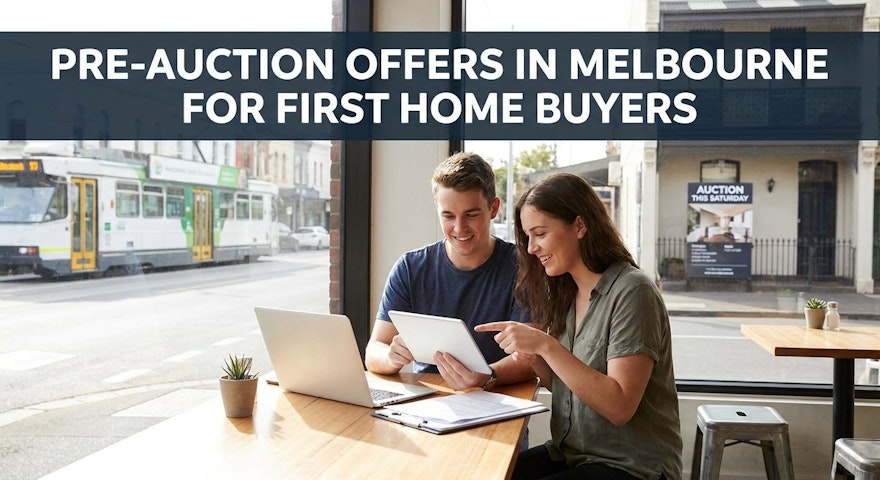 Pre-Auction Offers in Melbourne for First Home Buyers
