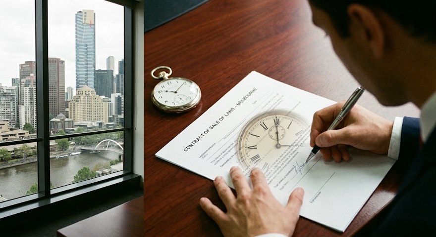 Time of the Essence in Melbourne Property Contracts