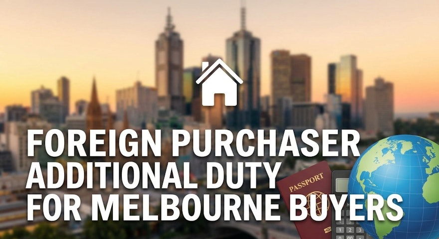 Foreign Purchaser Additional Duty for Melbourne Buyers