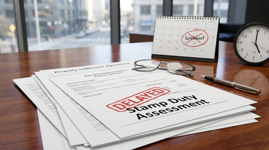 Stamp Duty Assessment Delayed Before Settlement in Victoria
