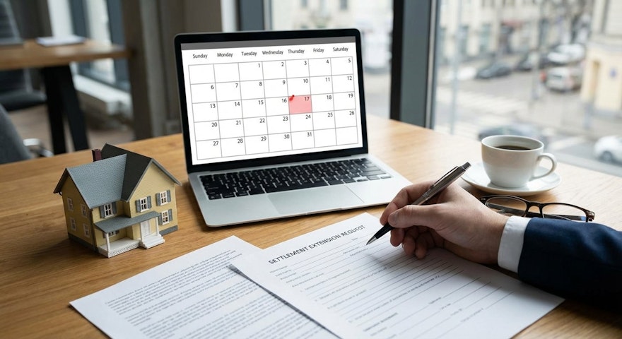 Conveyancer Settlement Extension Request