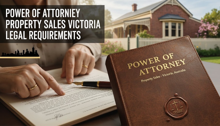 Power of Attorney Property Sales Victoria Legal Requirements