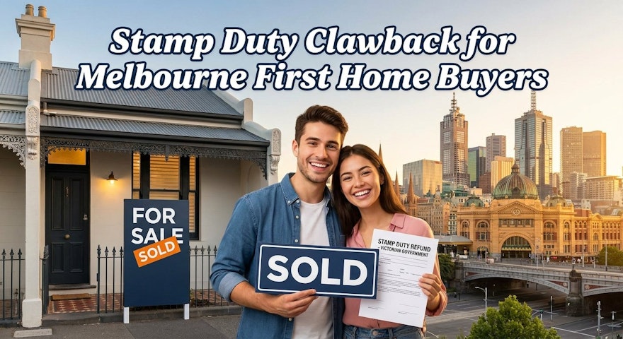 Stamp Duty Clawback for Melbourne First Home Buyers
