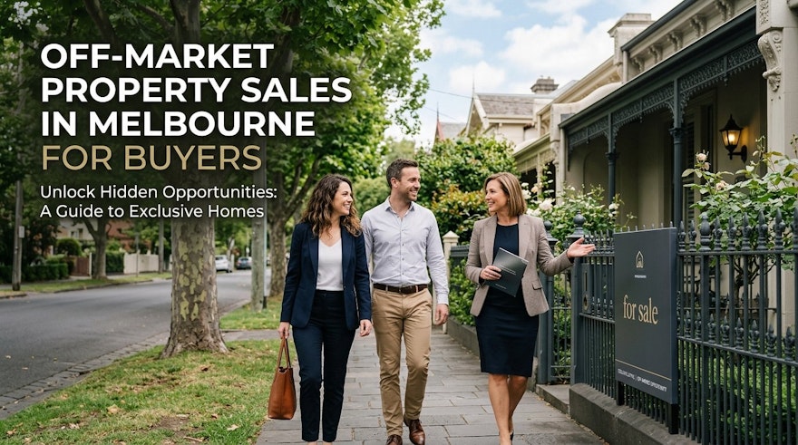 Off-Market Property Sales in Melbourne for Buyers