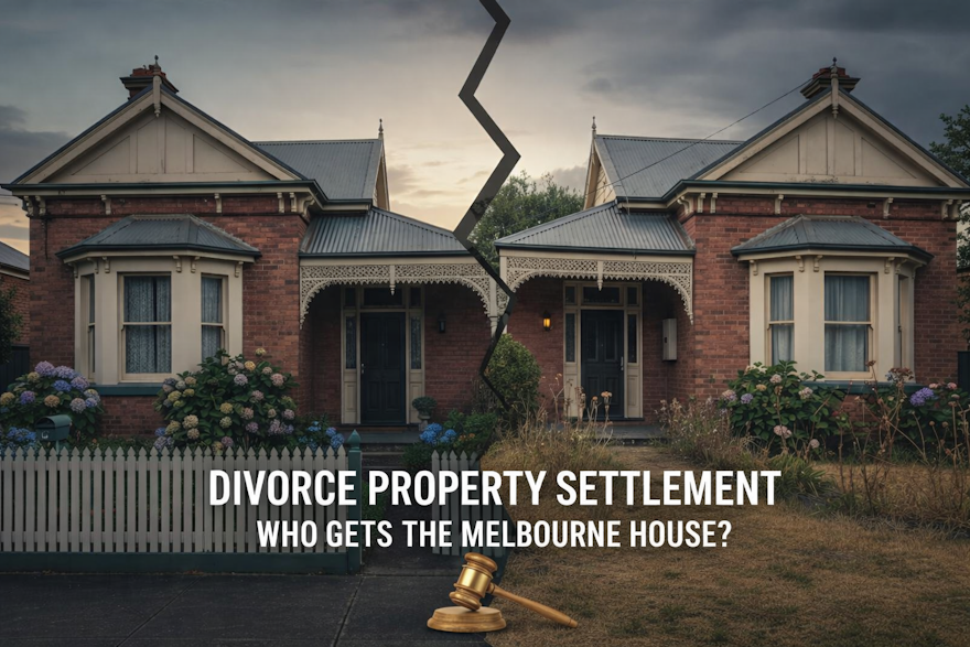 Divorce Property Settlement Who Gets the Melbourne House?