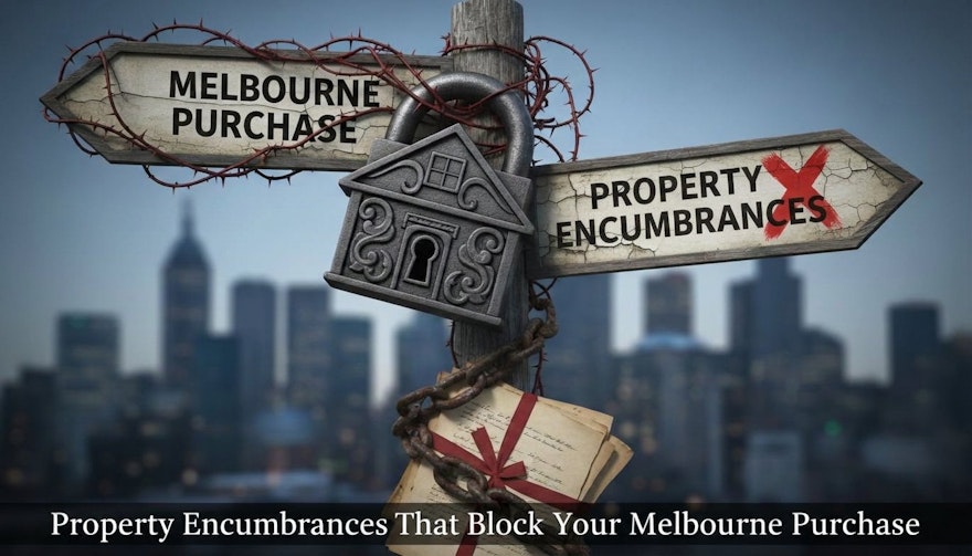 Property Encumbrances That Block Your Melbourne Purchase