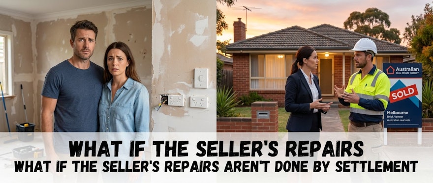 What If the Seller's Repairs Aren't Done by Settlement